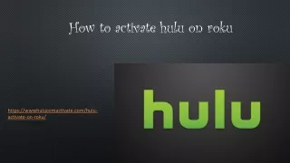 how to activate hulu on roku