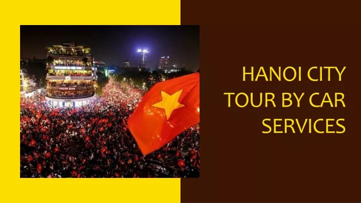 hanoi city tour by car services