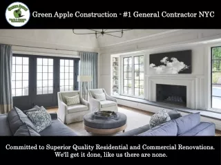 Complete Renovation & Construction by Green Apple Construction