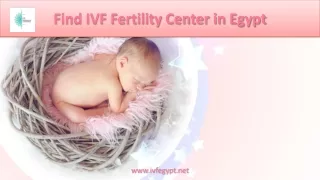 find ivf fertility center in egypt