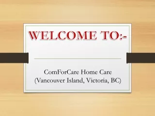 welcome to