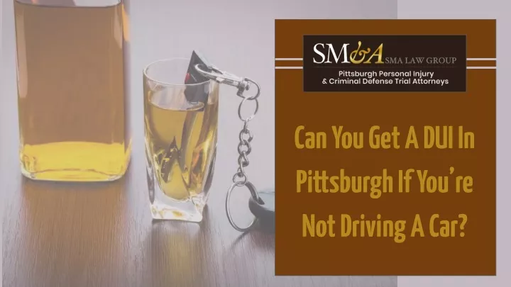 can you get a dui in pittsburgh