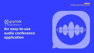 Start Audio Conferences In 30 Seconds