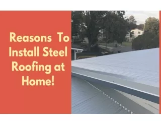 How To Install steel Roofing At Home