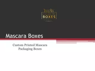 mascara boxes