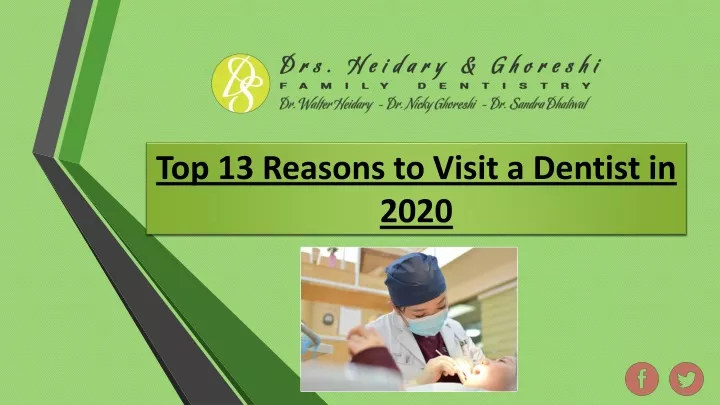 top 13 reasons to visit a dentist in 2020