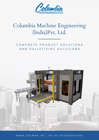 columbia machine engineering india pvt ltd