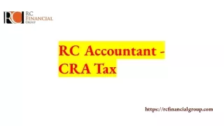 rc accountant cra tax