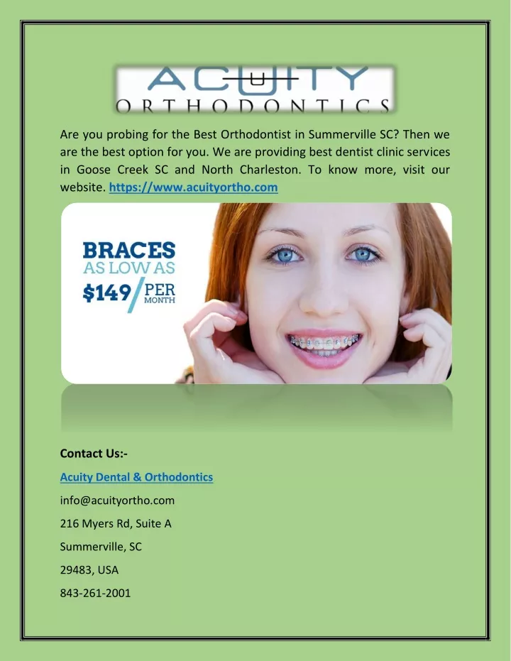 are you probing for the best orthodontist