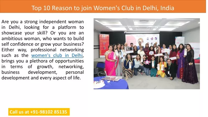 top 10 reason to join women s club in delhi india