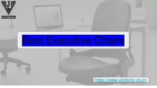 Executive Chairs Features
