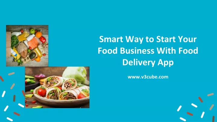 smart way to start your food business with food