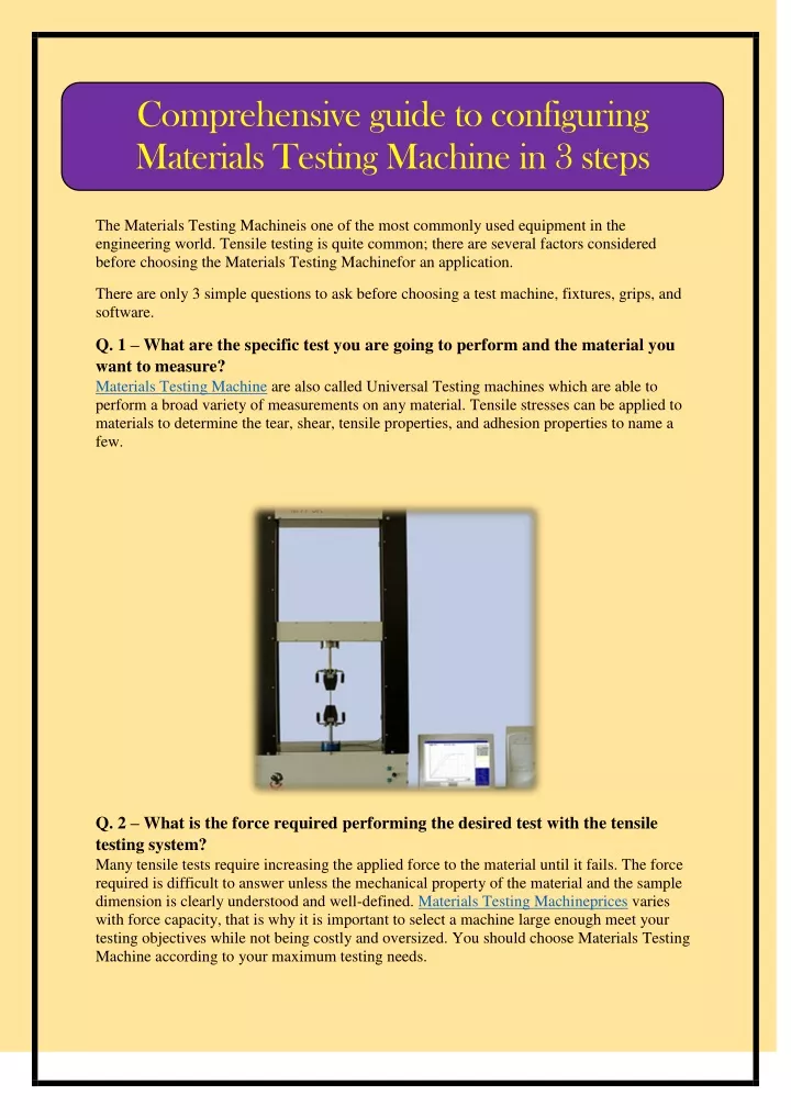 comprehensive guide to configuring materials