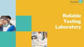 reliable testing laboratory