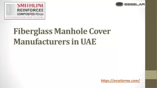 Fiberglass Manhole Cover Manufacturers in UAE
