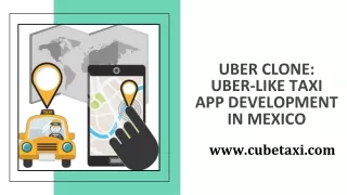 uber clone uber like taxi app development in mexico