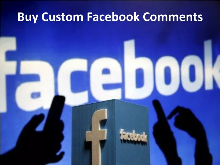 buy custom facebook comments