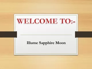 welcome to