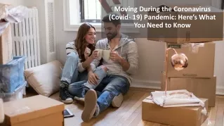 Things you need to know before moving