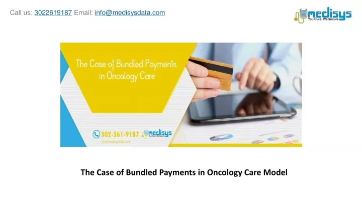 the case of bundled payments in oncology care model
