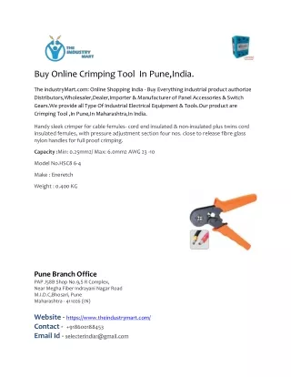 buy online crimping tool in pune india