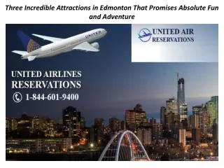 Three Incredible Attractions in Edmonton That Promises Absolute Fun and Adventure