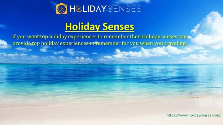 holiday senses