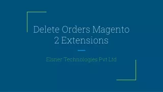 delete orders magento 2 extensions