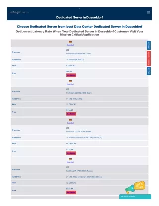 dedicated server in dusseldorf