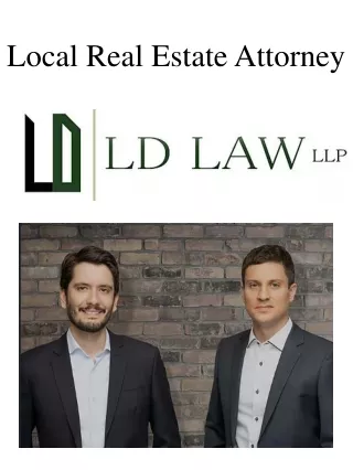 Local Real Estate Attorney
