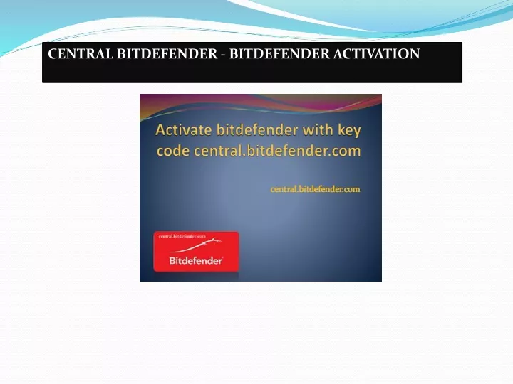 central bitdefender bitdefender activation