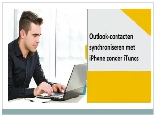 Outlook-contacten synchroniseren met iPhone zonder iTunes