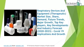 respiratory devices and equipment therapeutic