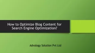 How to Optimize Content for SEO?