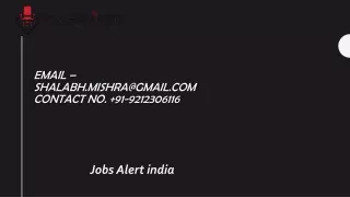 Government Jobs Alert In Jammu and Kashmir