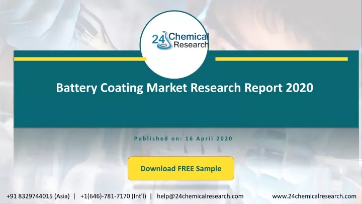 battery coating market research report 2020