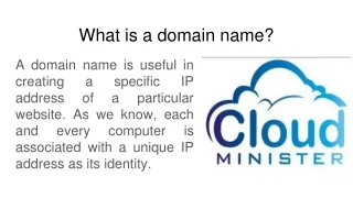what is a domain name