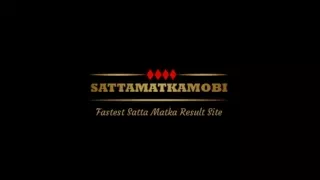 Sattamatkamobi  - Fastest Satta Matka Result Website