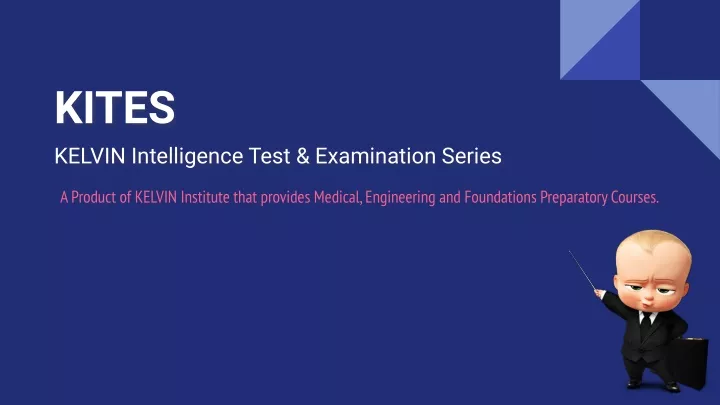 kites kelvin intelligence test examination series