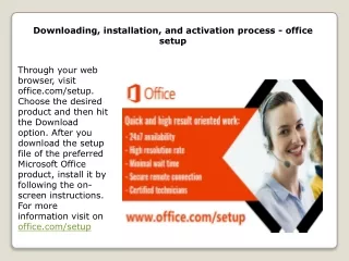downloading installation and activation process