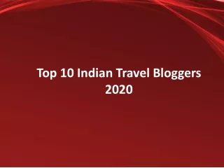 Top 10 Indian Travel Bloggers - Gulshan Bafna