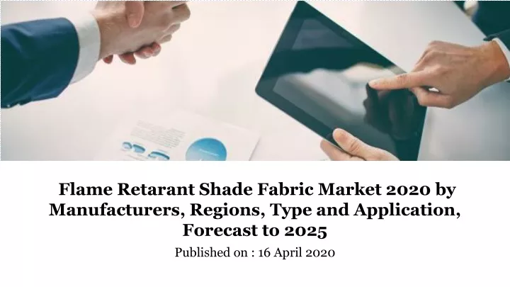 flame retarant shade fabric market 2020