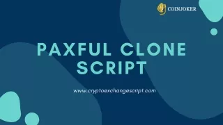 Paxful Clone Script - To Start Crypto Exchange like Paxful