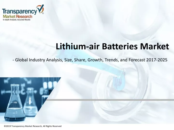 lithium air batteries market