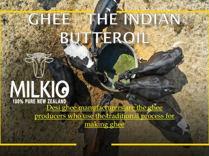 ghee the indian butteroil
