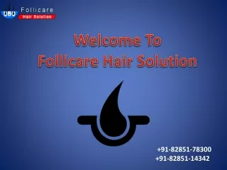 Best Hair Transplant Clinic in Punjab-Follicare Hair Solution