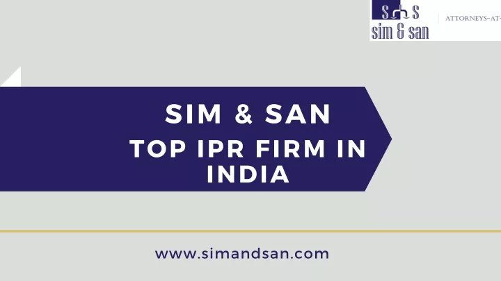 sim san top ipr firm in india