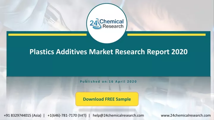 plastics additives market research report 2020