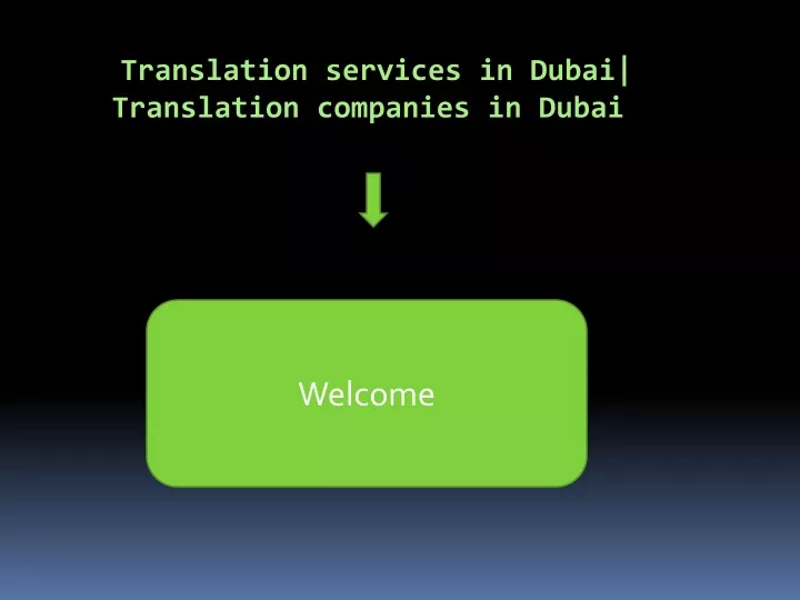 translation services in dubai translation
