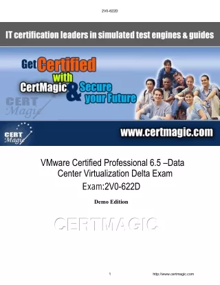 VMware Certified Professional 6.5 - Data Center Virtualization Delta Exam Dumps - VMware 2V0-622D